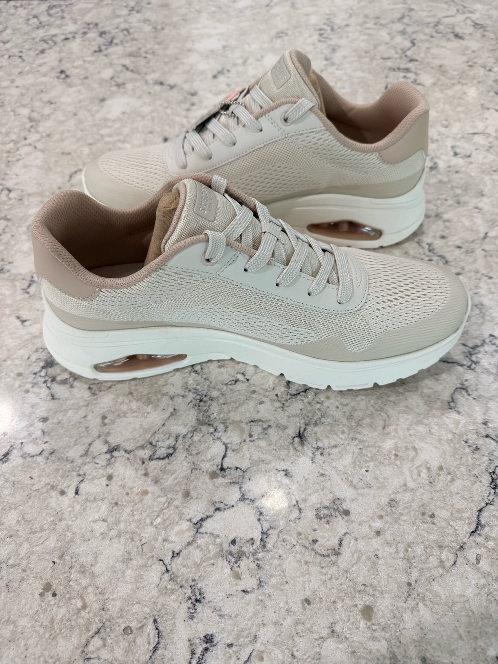 NEW - Size 10W - Sketchers Street Uno Flex Spring On Air line Sneakers - 177794 - Picture 3 of 8